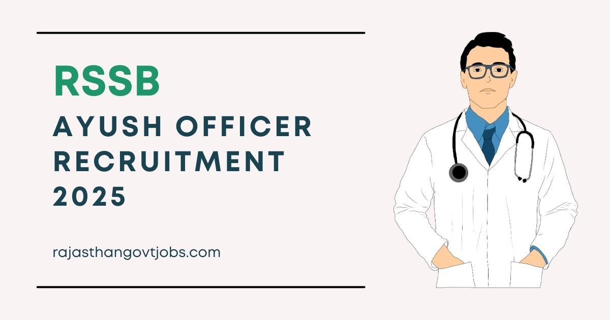 RSSB Ayush Officer Exam Date 2025 announced for December 26